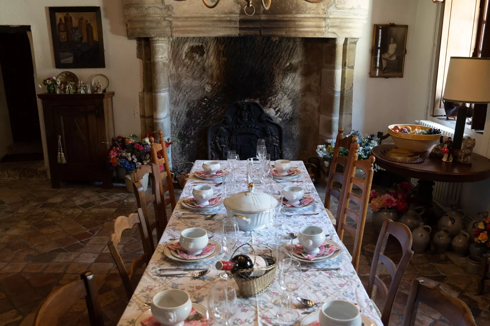 LE VIEUX CHATEAU-Esszimmer