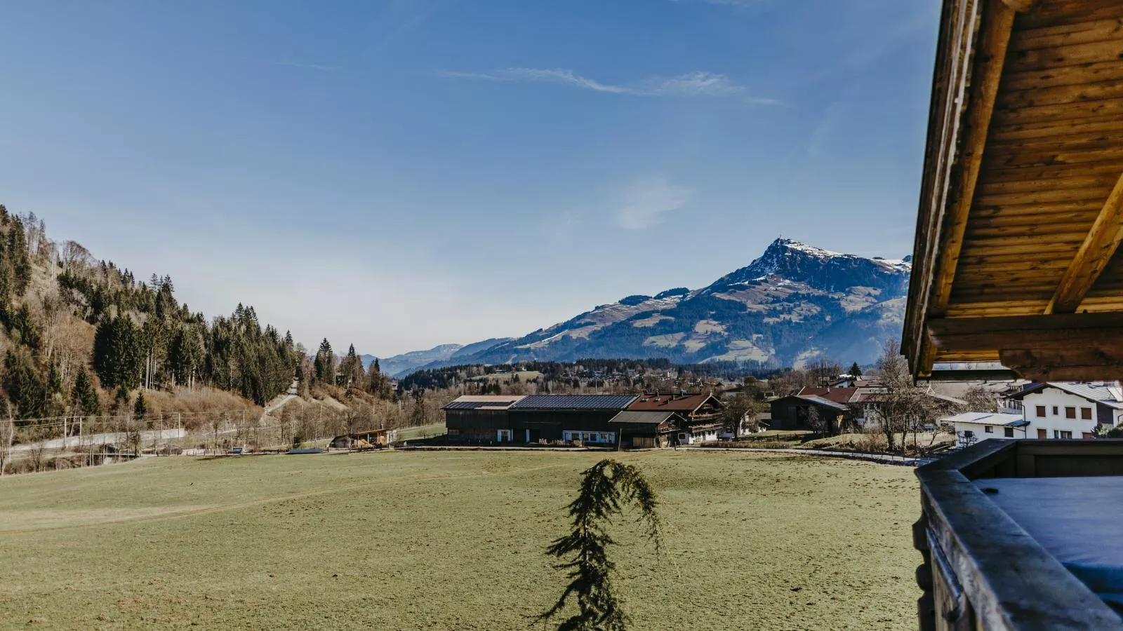 Kitz Boutique Chalet am Lift-Aussicht Sommer