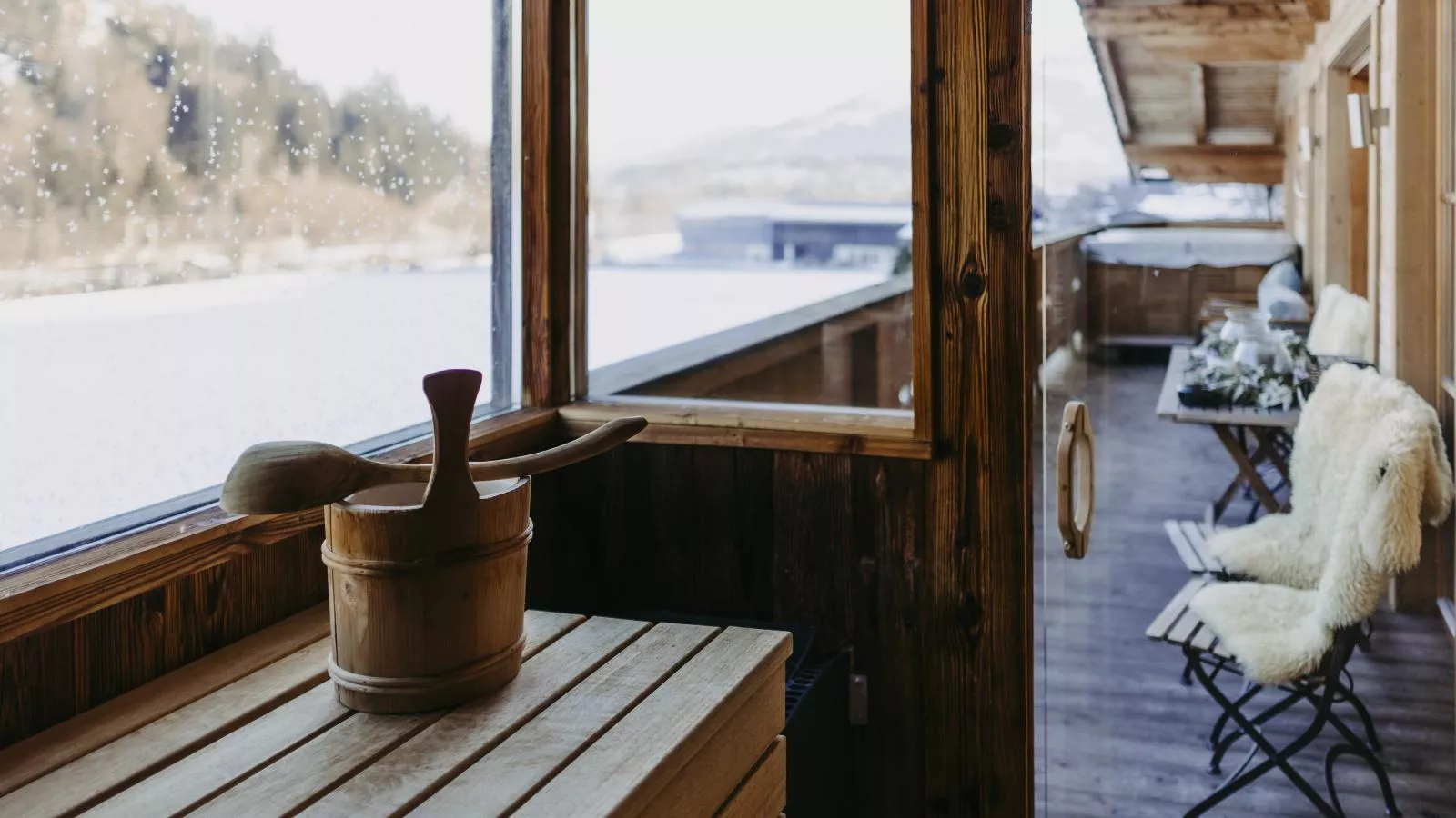 Kitz Boutique Chalet am Lift-Terrassenbalkon