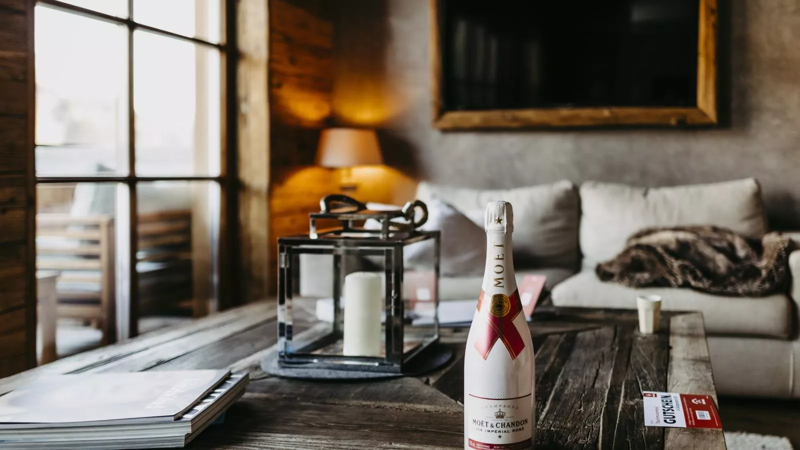 Kitz Boutique Chalet am Lift-Wohnzimmer