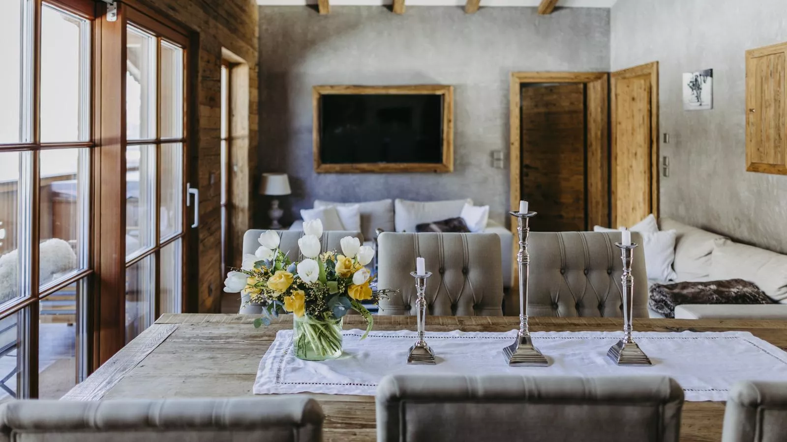 Kitz Boutique Chalet am Lift-Esszimmer