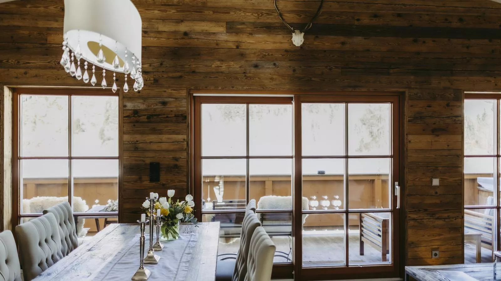 Kitz Boutique Chalet am Lift-Esszimmer