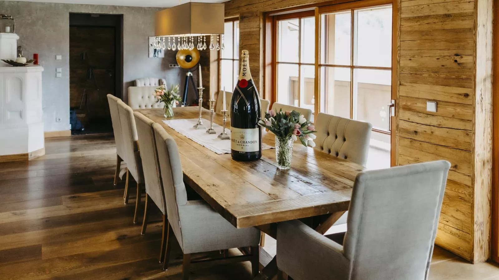 Kitz Boutique Chalet am Lift-Esszimmer