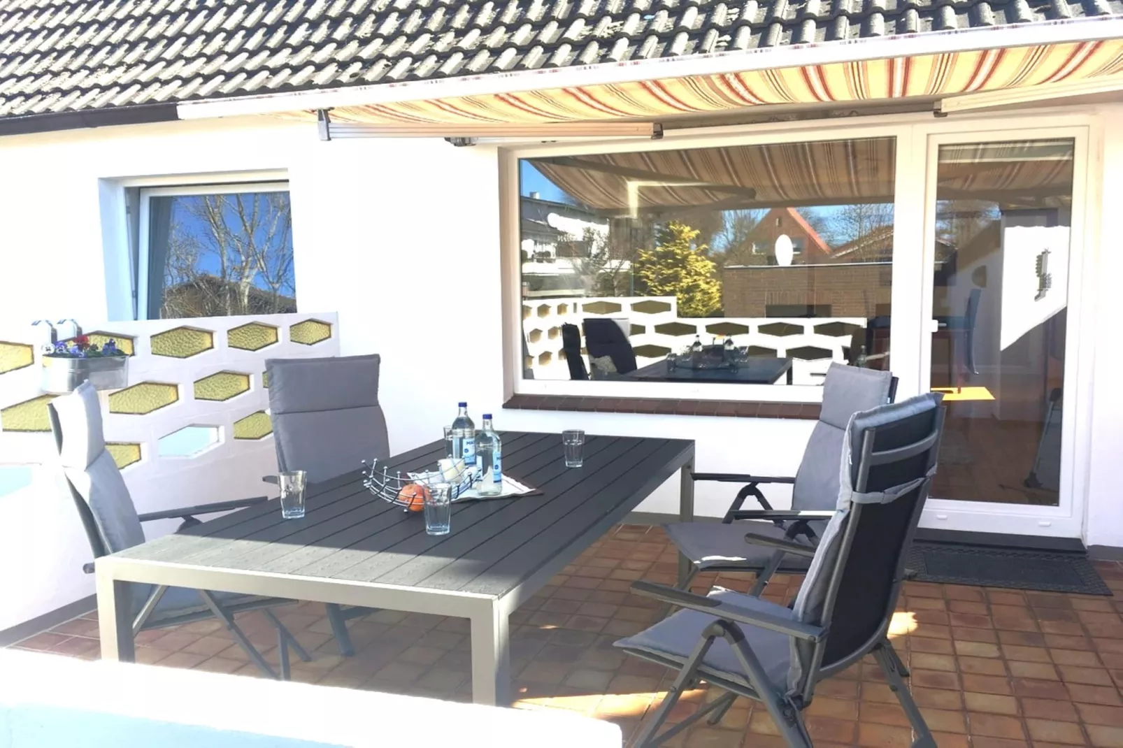 Hygge auf Fehmarn-Terrace balcony