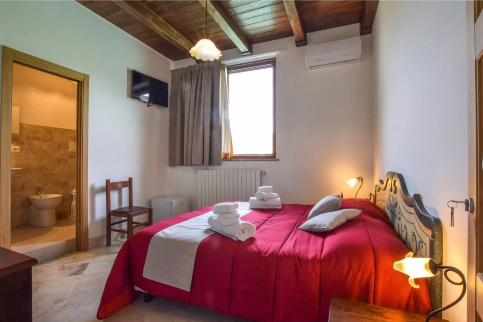Appartamento Les Barriques-Schlafzimmer