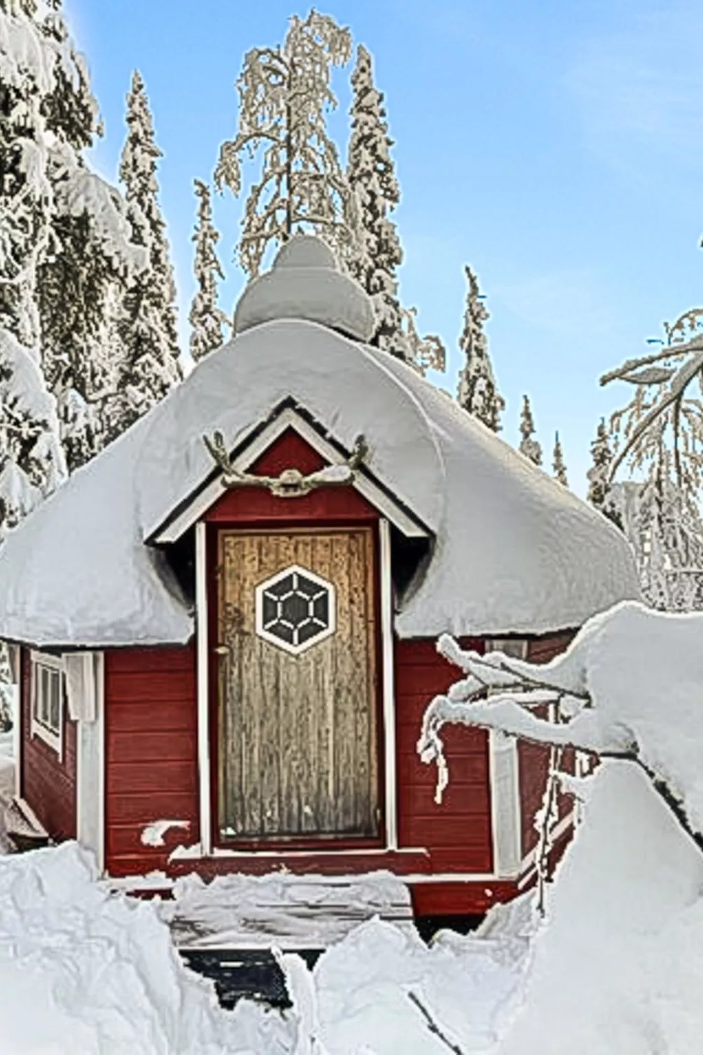 Pallaksen valkkorinne-Outside