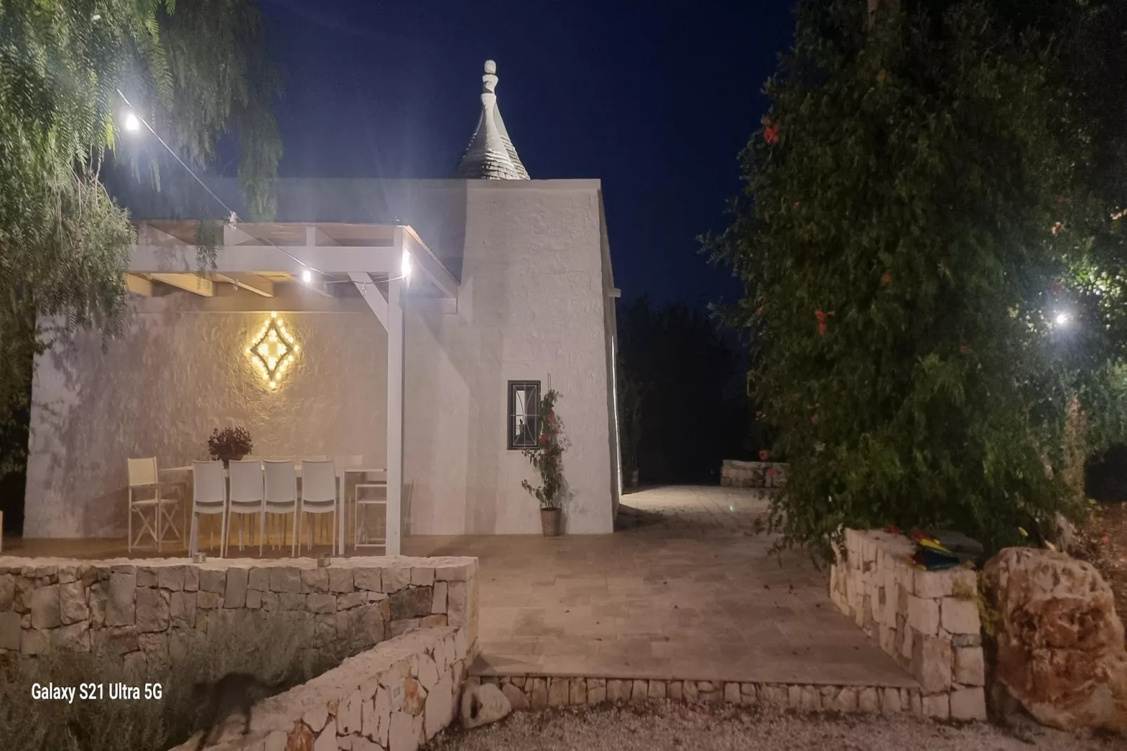 Trullo Milena Fasano-Gärten Sommer