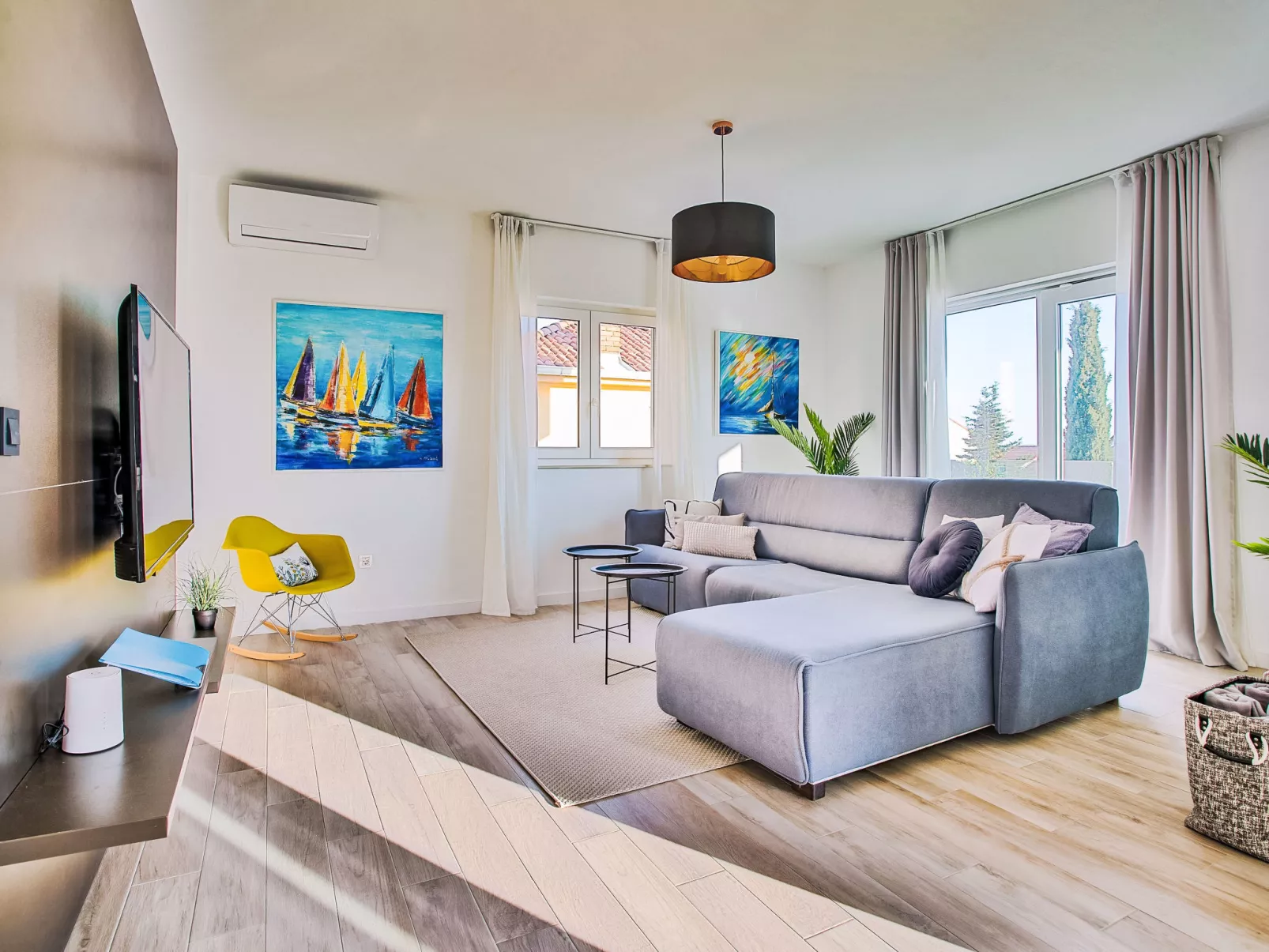 Luxury Sea View-Dedans