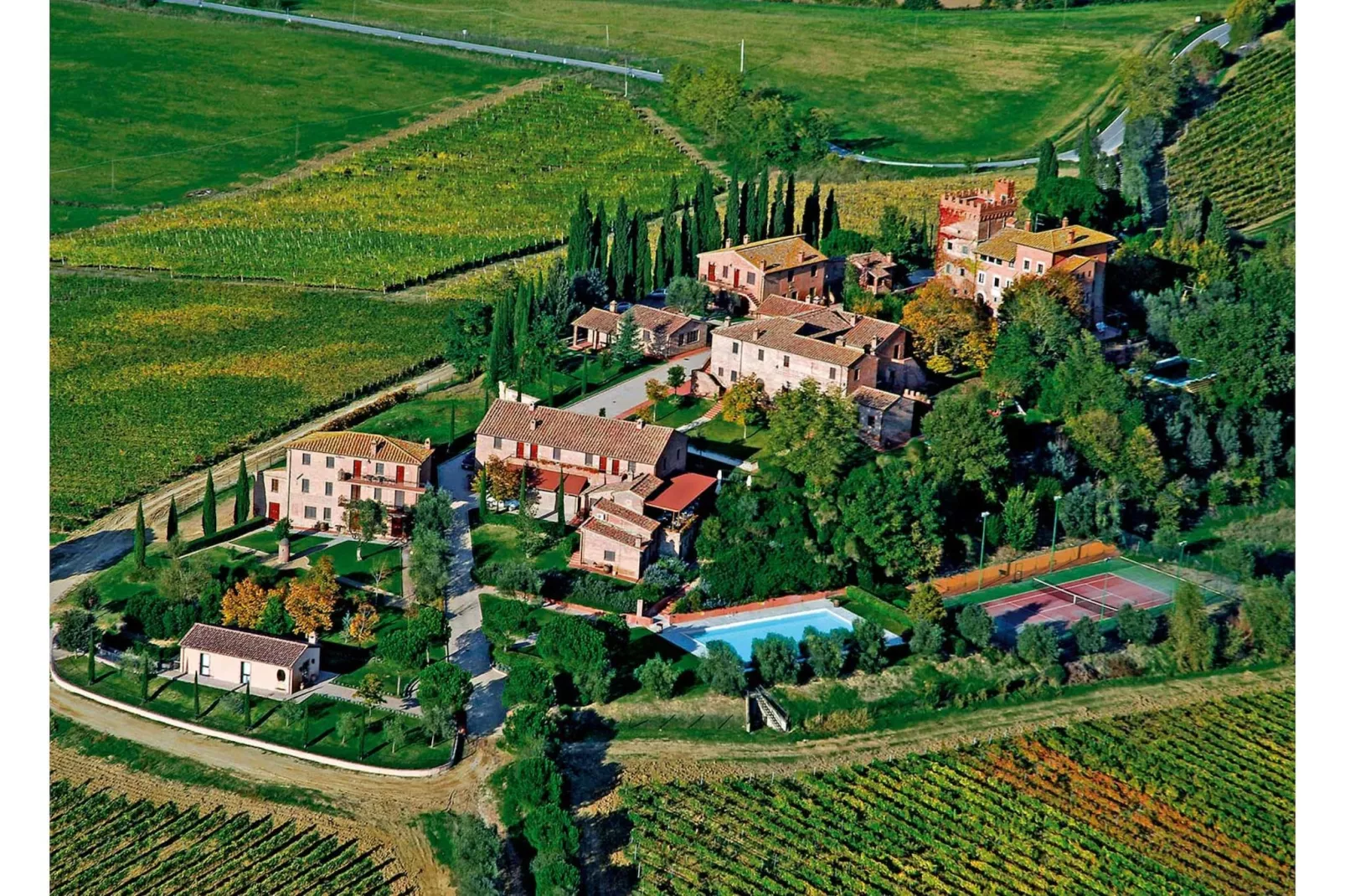 RESIDENCE BORGO TRE ROSE - Apartment TYPE C-Außenbereich Sommer