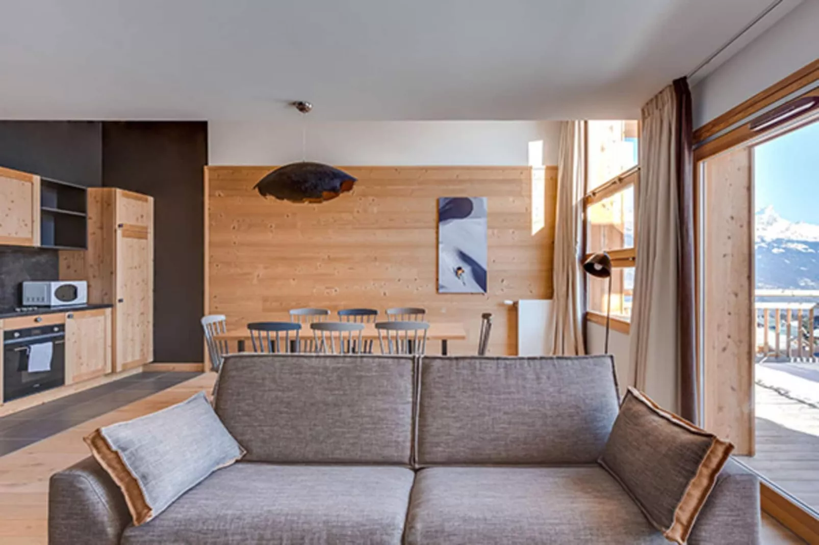 COMBLOUX Les Fermes du Mont Blanc -D48P-Living room