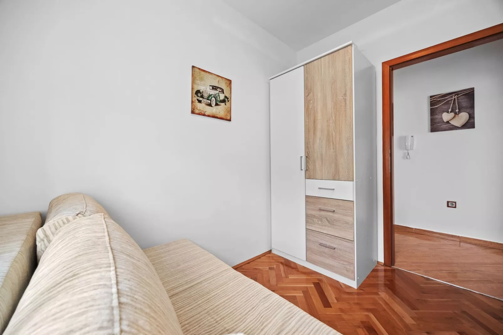 Apartments Neda - Two Bedroom Apartment Maslina-Bedroom