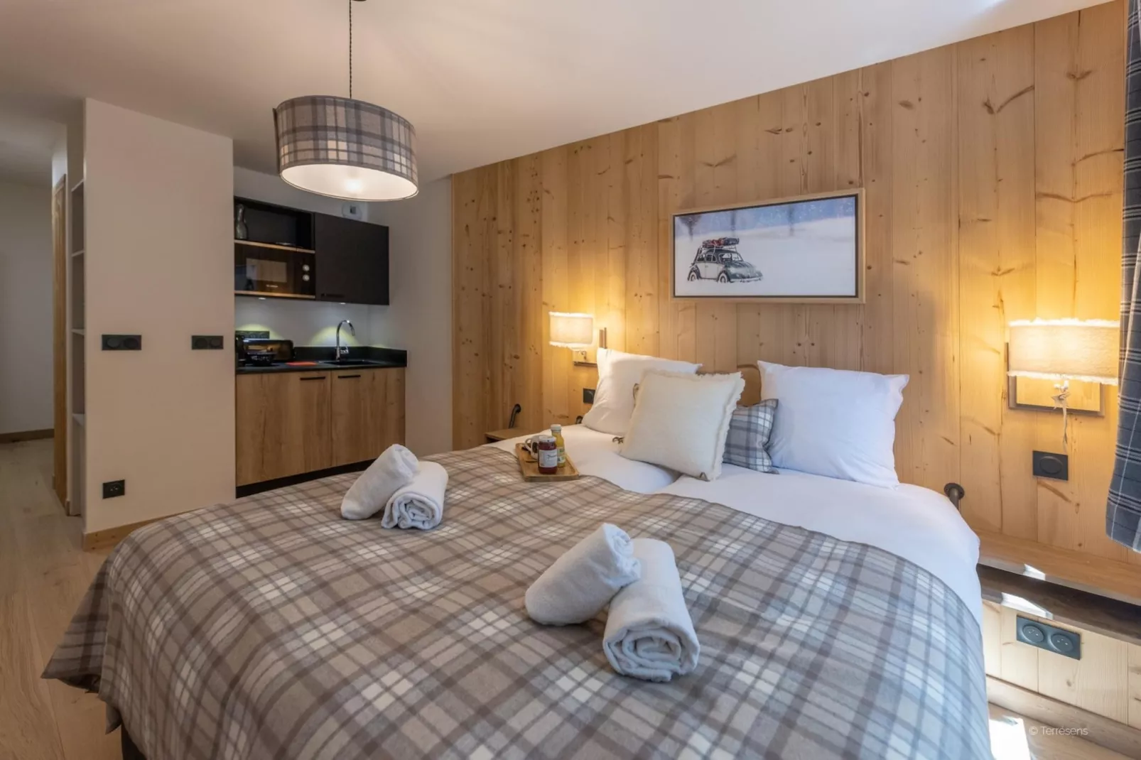 SERRE CHEVALIER Le Cristal Lodge-S12S-Schlafzimmer