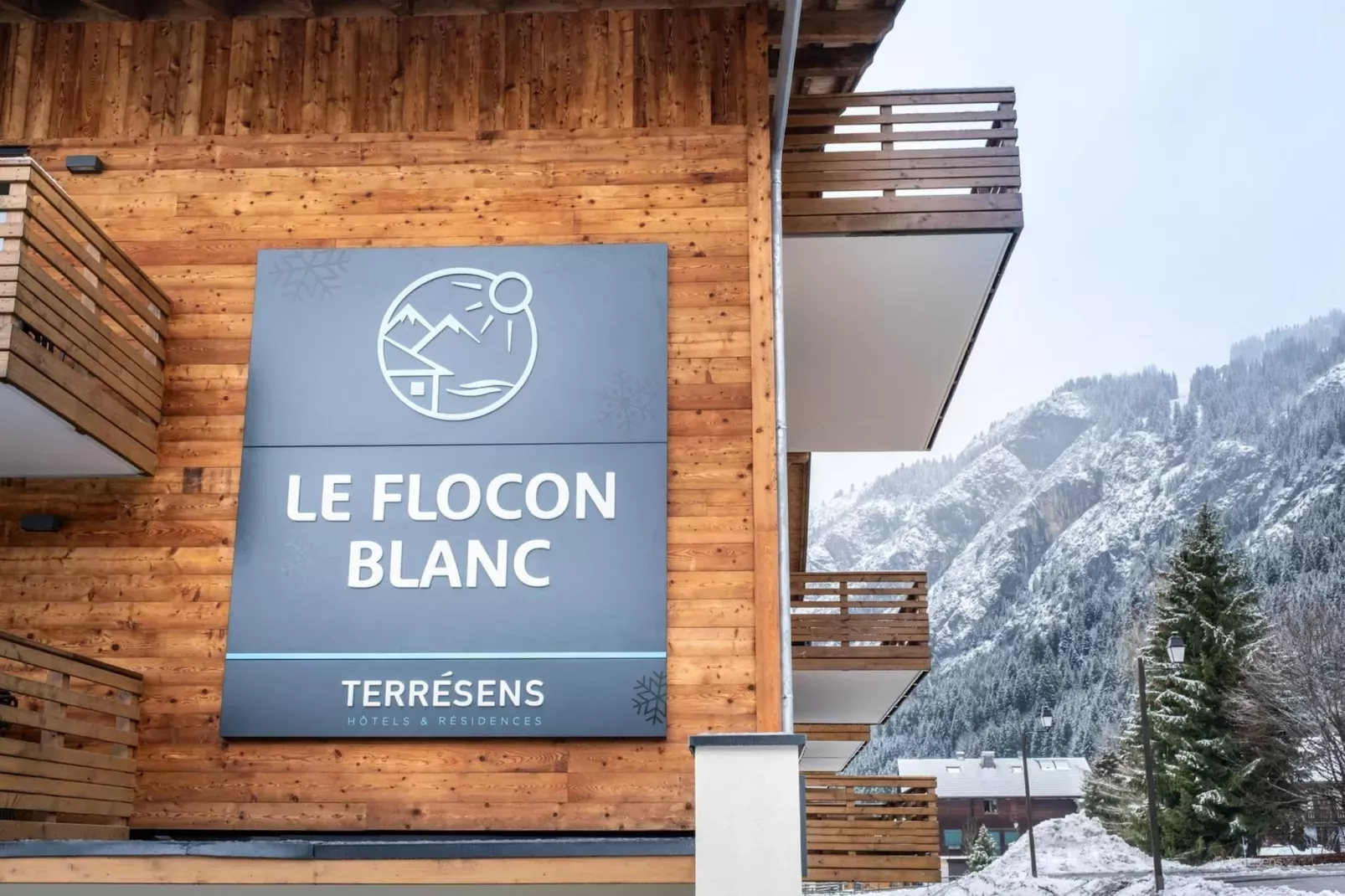 CHAPELLE DABONDANCE Le Flocon Blanc A38P-Extérieur hiver