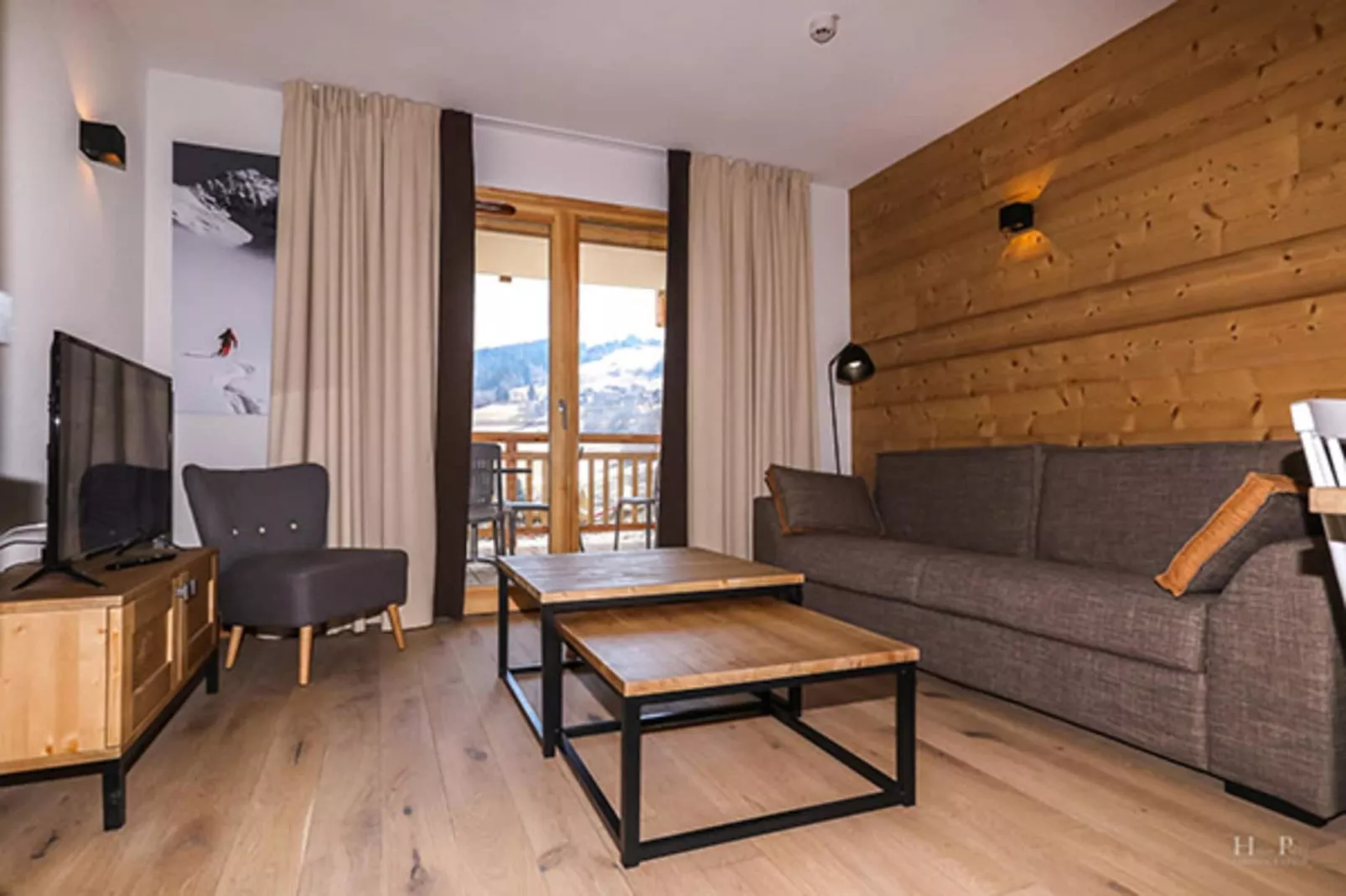 COMBLOUX Les Fermes du Mont Blanc - A24P-Living room