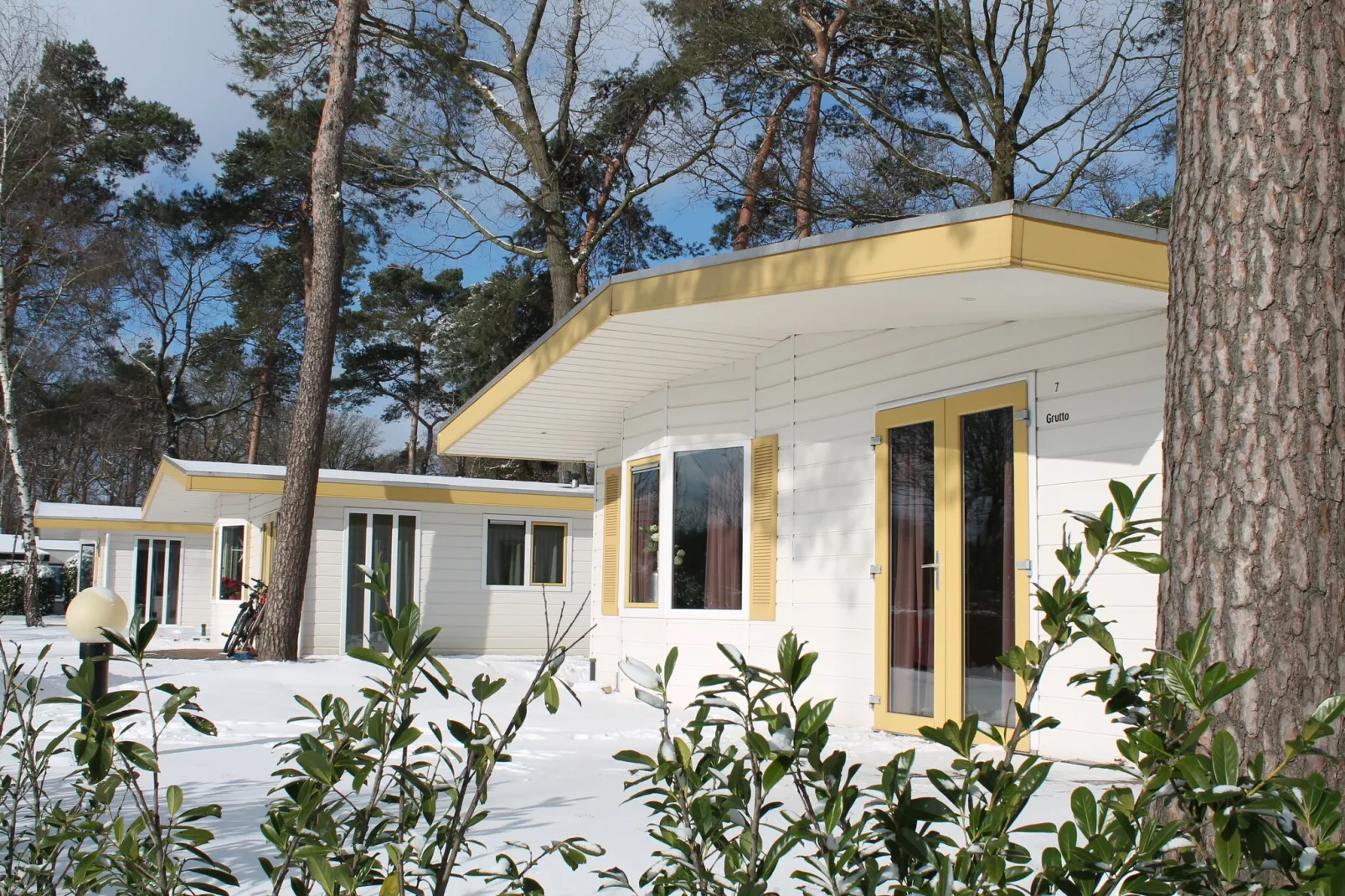 Bungalow Chalet+ | 2 - 6 people-Exterior winter