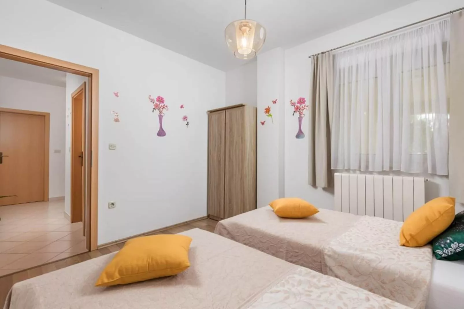 Apartment Slavica 1 - Red Paradise-Bedroom