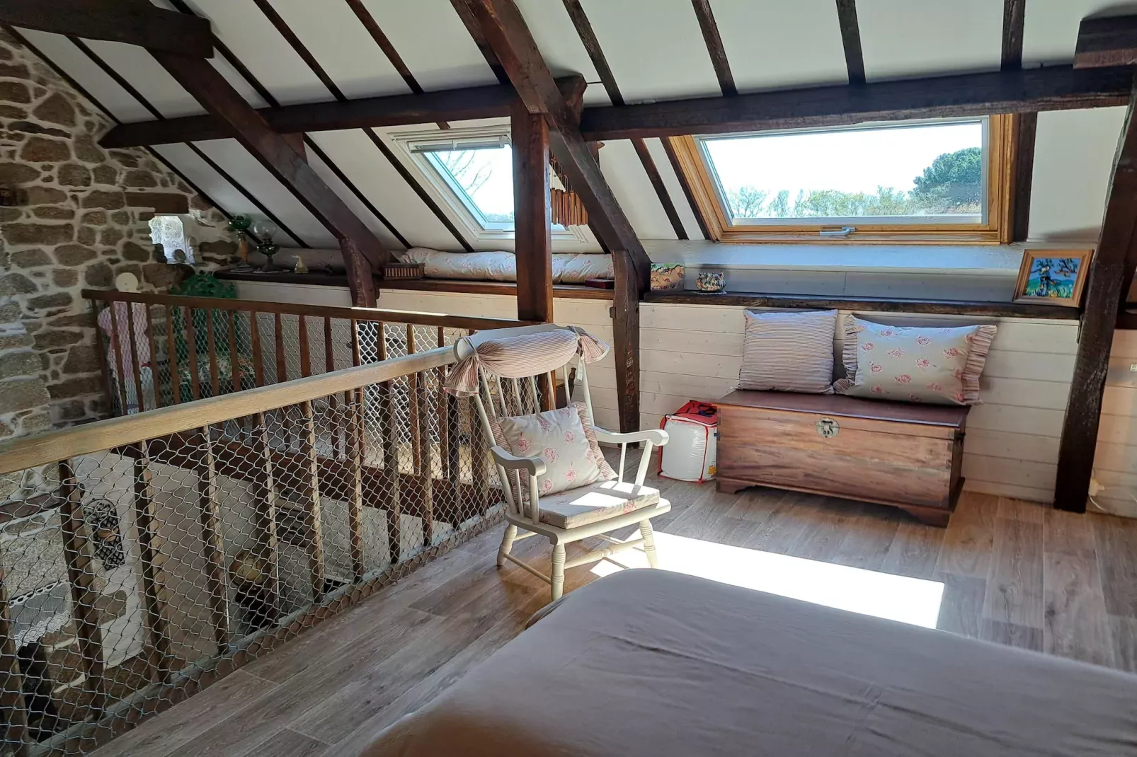 Granitsteinhaus in Strandnähe Trégunc-Bedroom