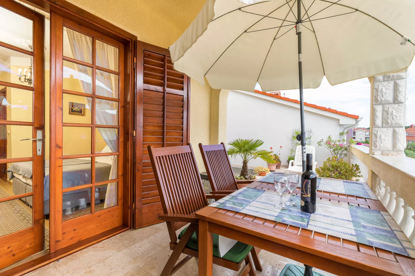Villa Nada - Room S1-Terrace balcony