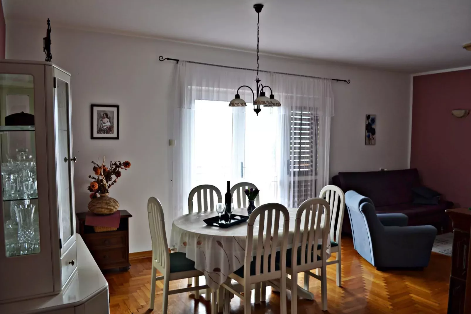 Apartment Ulika - Private Pool, Mountain View-Dining room