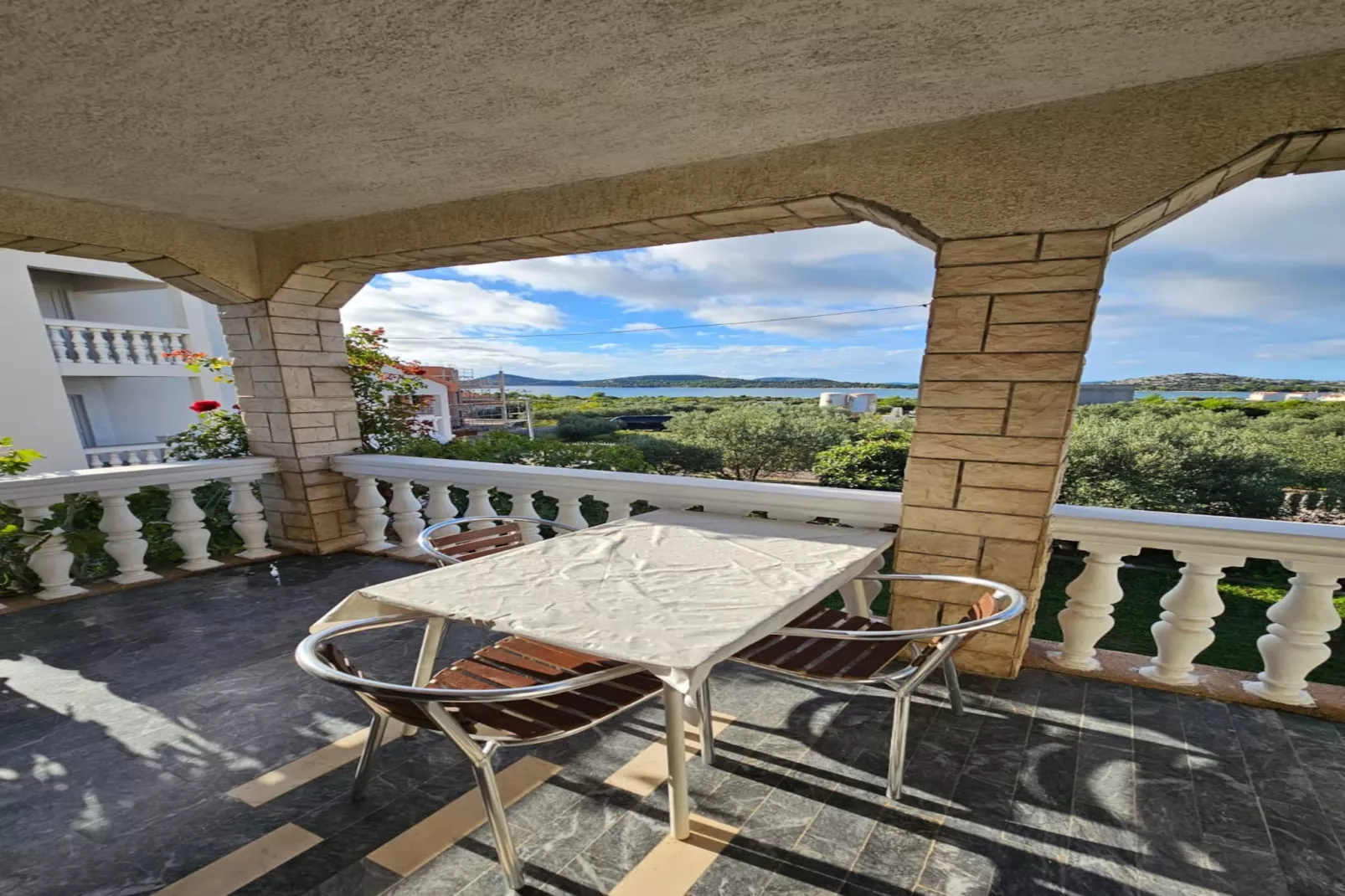 Apartments Nestor - studio apartment A2-Terrace balcony