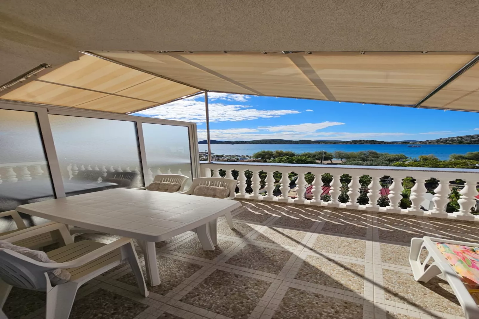Apartments Olga - one bedroom apartment A3-Terrassenbalkon