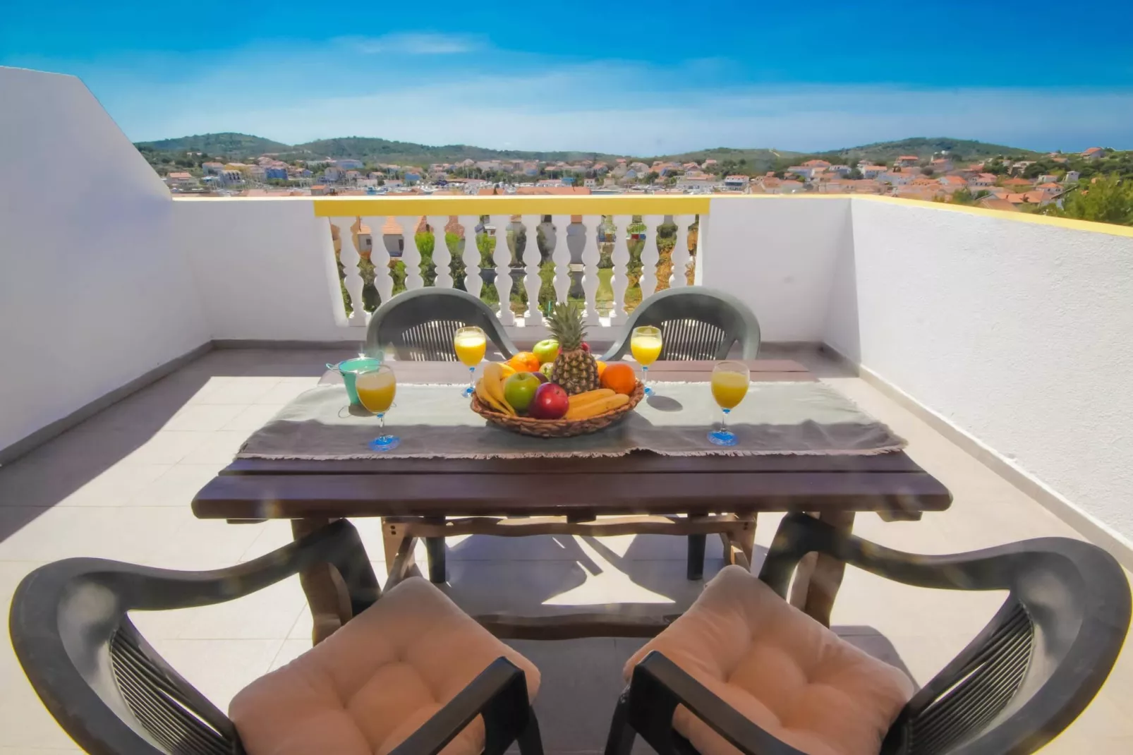 Apartments Horvat - Green-Terrace balcony