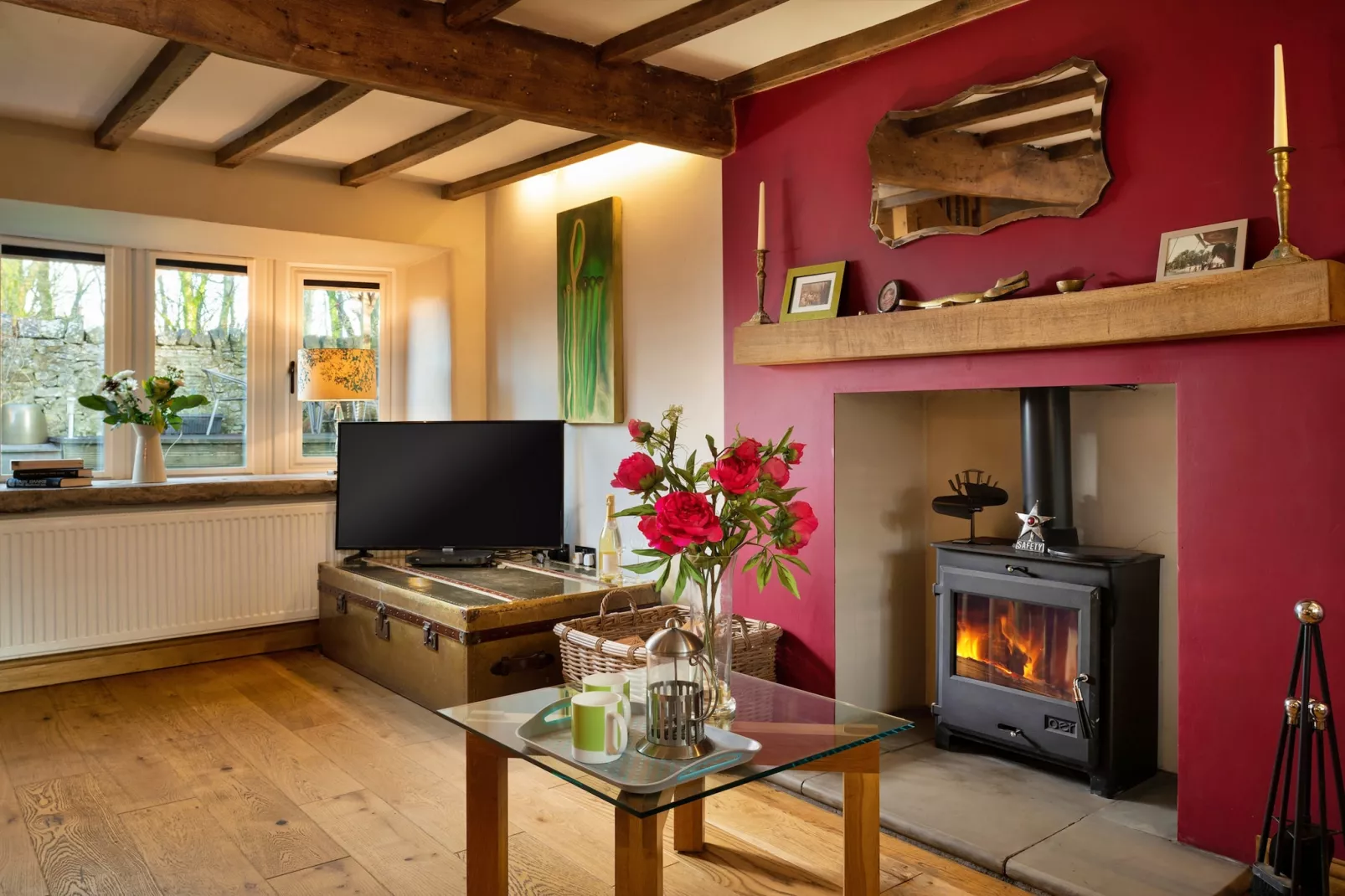 Wye Head Cottage-Living room