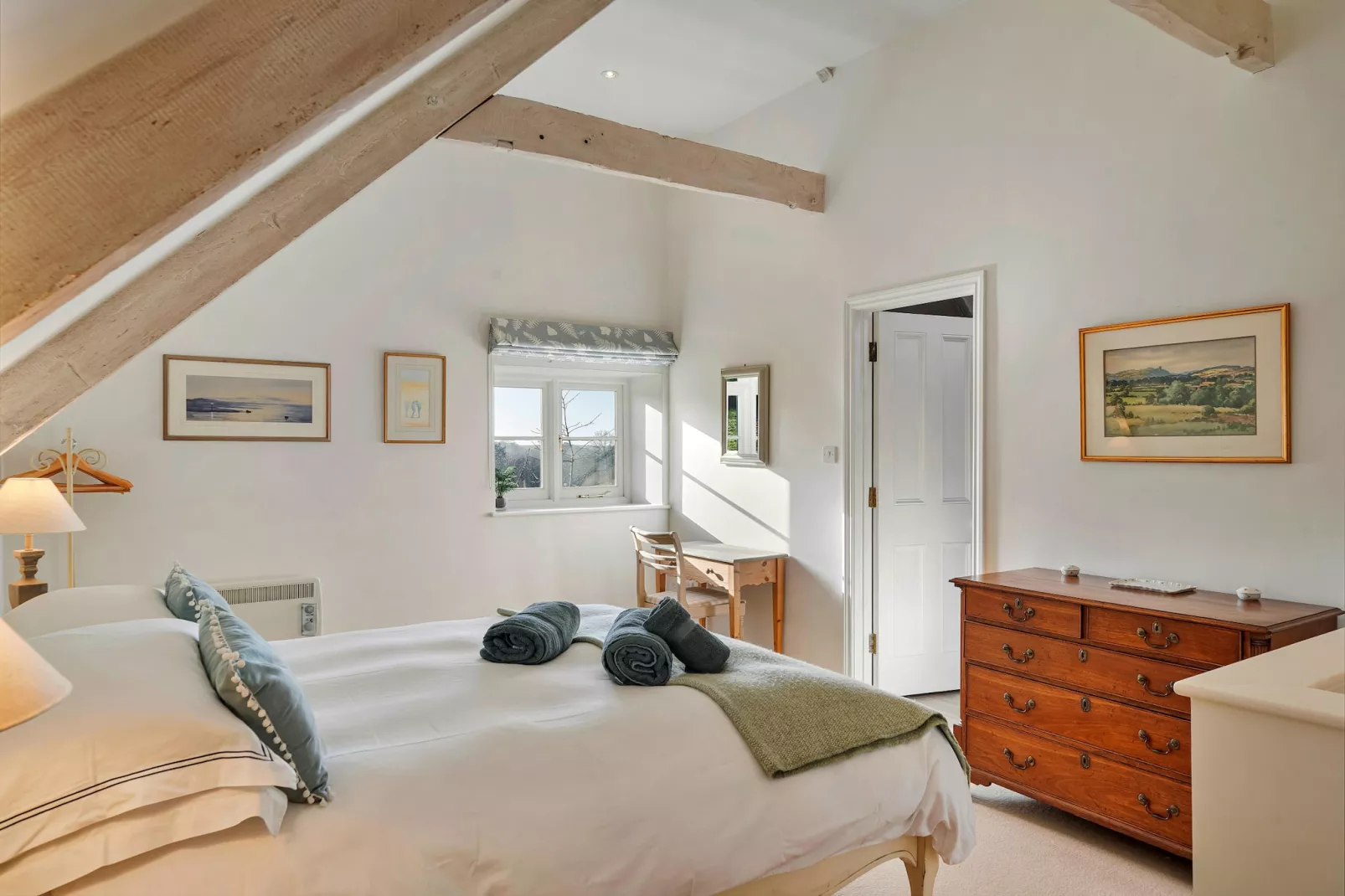 Stable Cottage at Yealmpton-Schlafzimmer