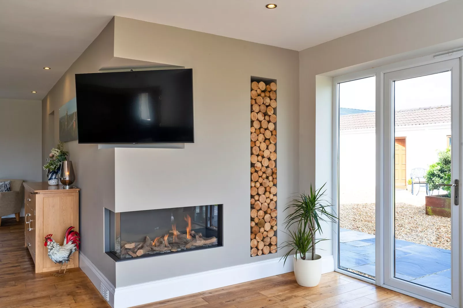Stone Bow Farmhouse-Living room