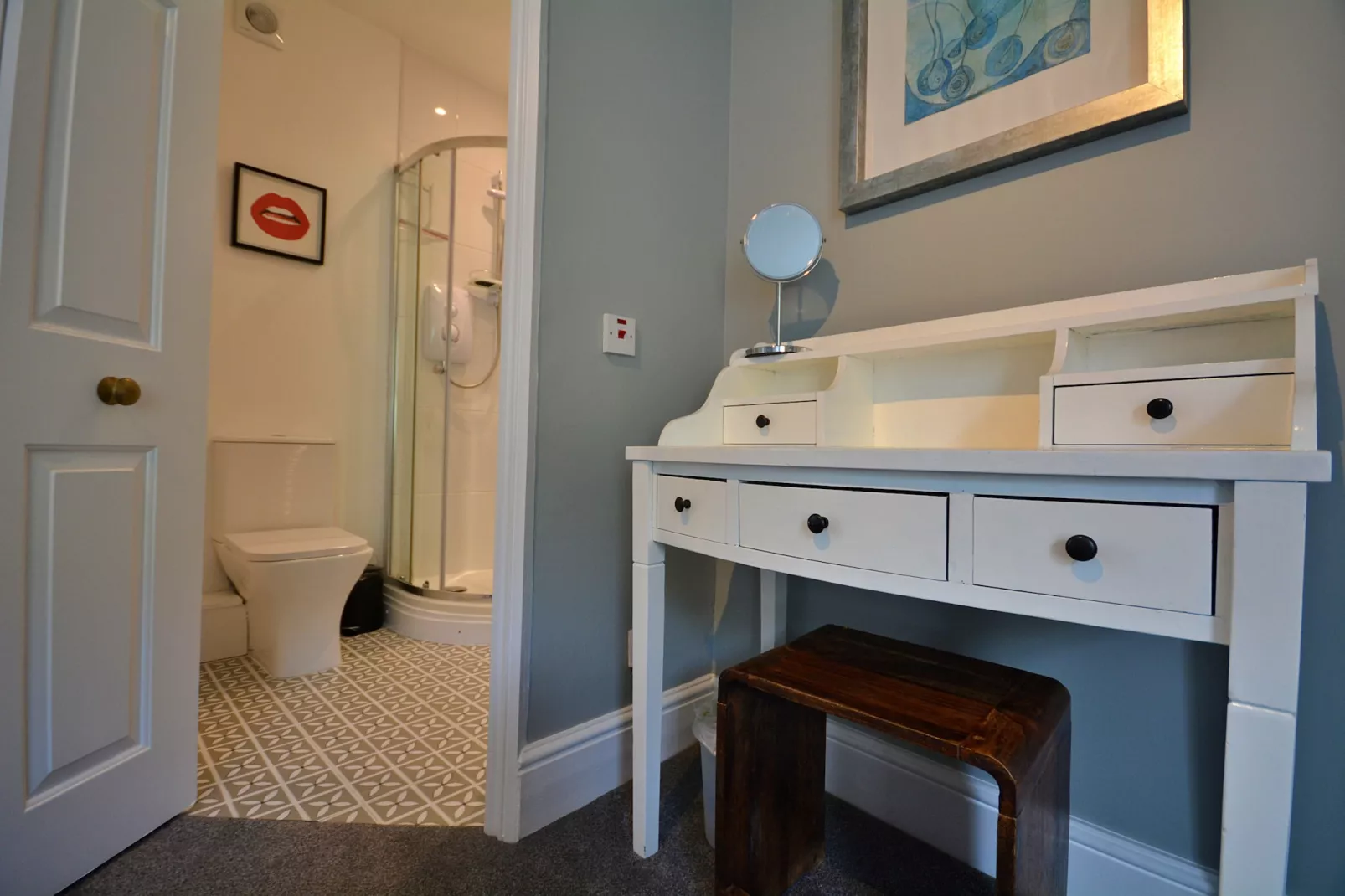Woodleigh, Cawsand-Badezimmer