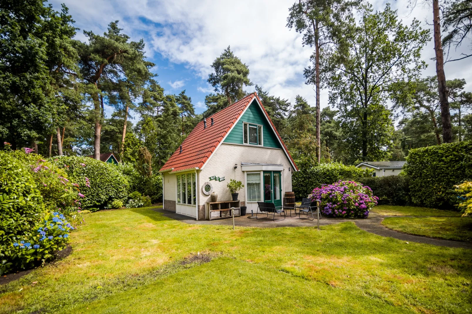 4-persoons stenen bosvilla-View summer