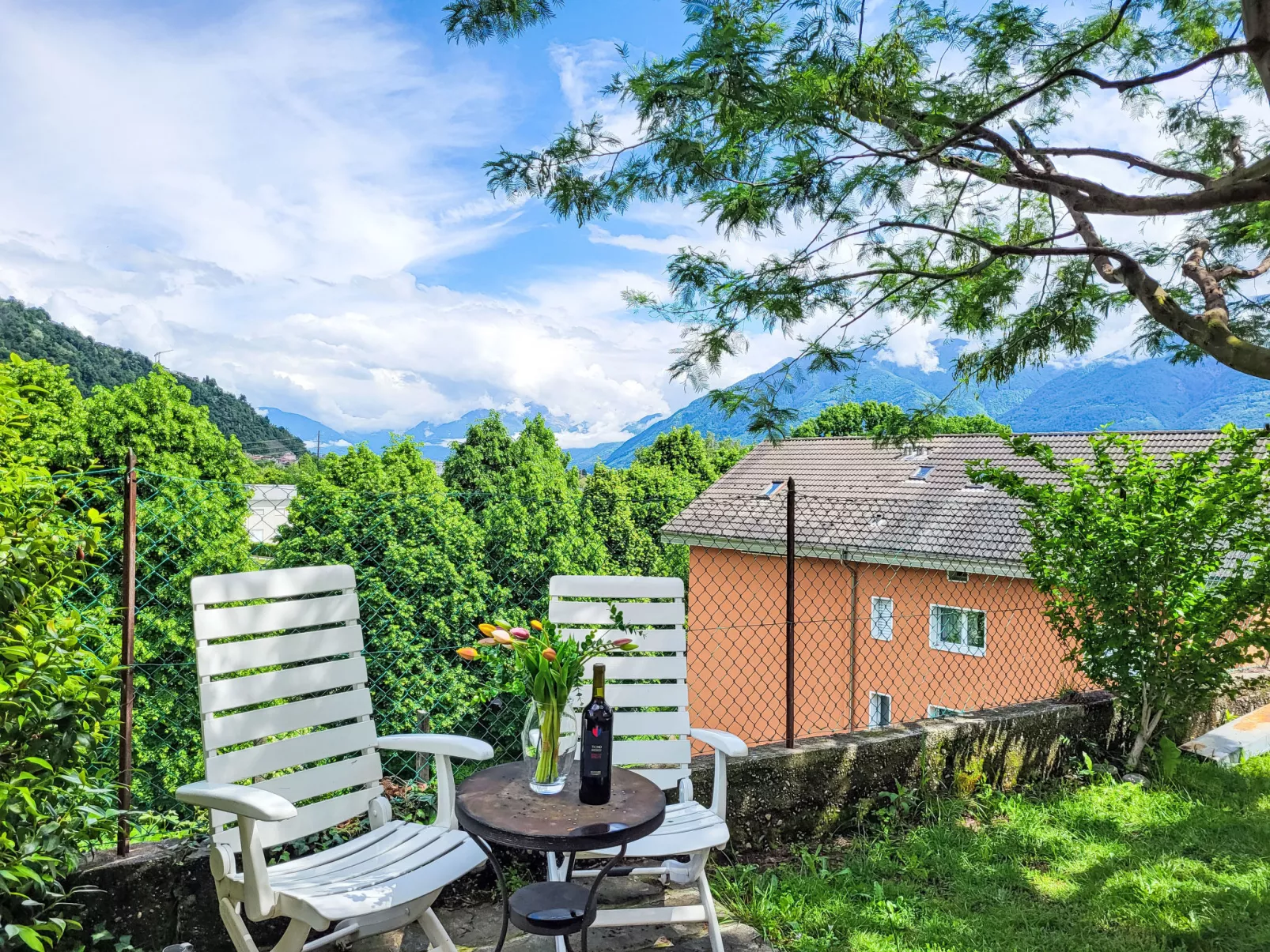 Appartment sulle Viti-Draußen