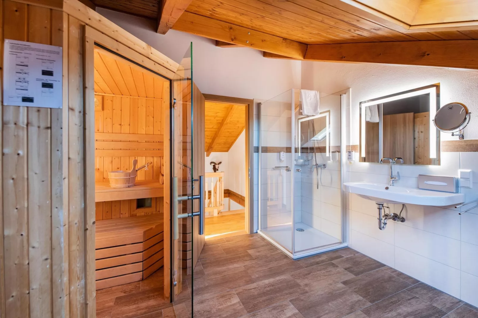 Premiumchalet bis 2 Pers-Badezimmer