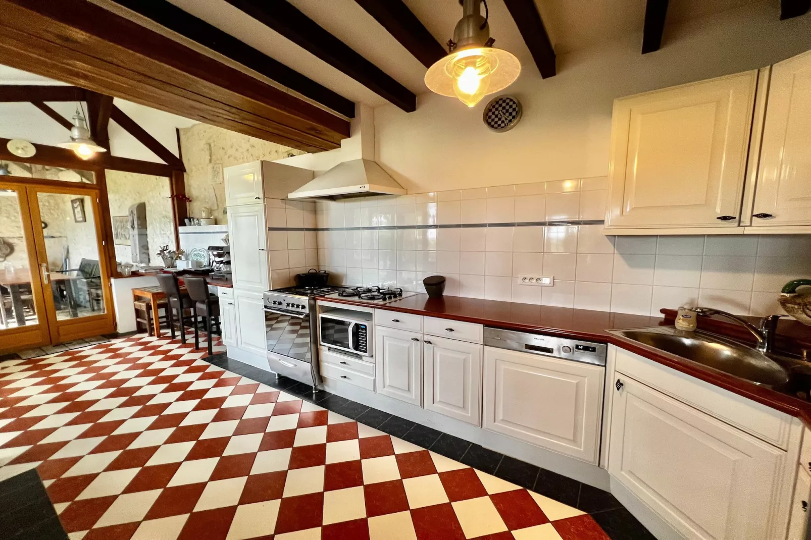 Maison de vacances Lusignac zonder gastverblijf-Kitchen