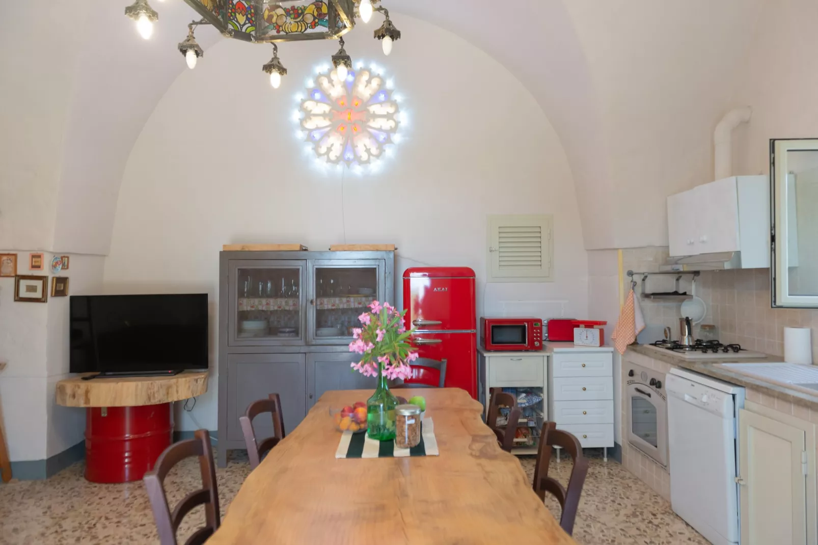 Lamia Papo in Ostuni-Küche