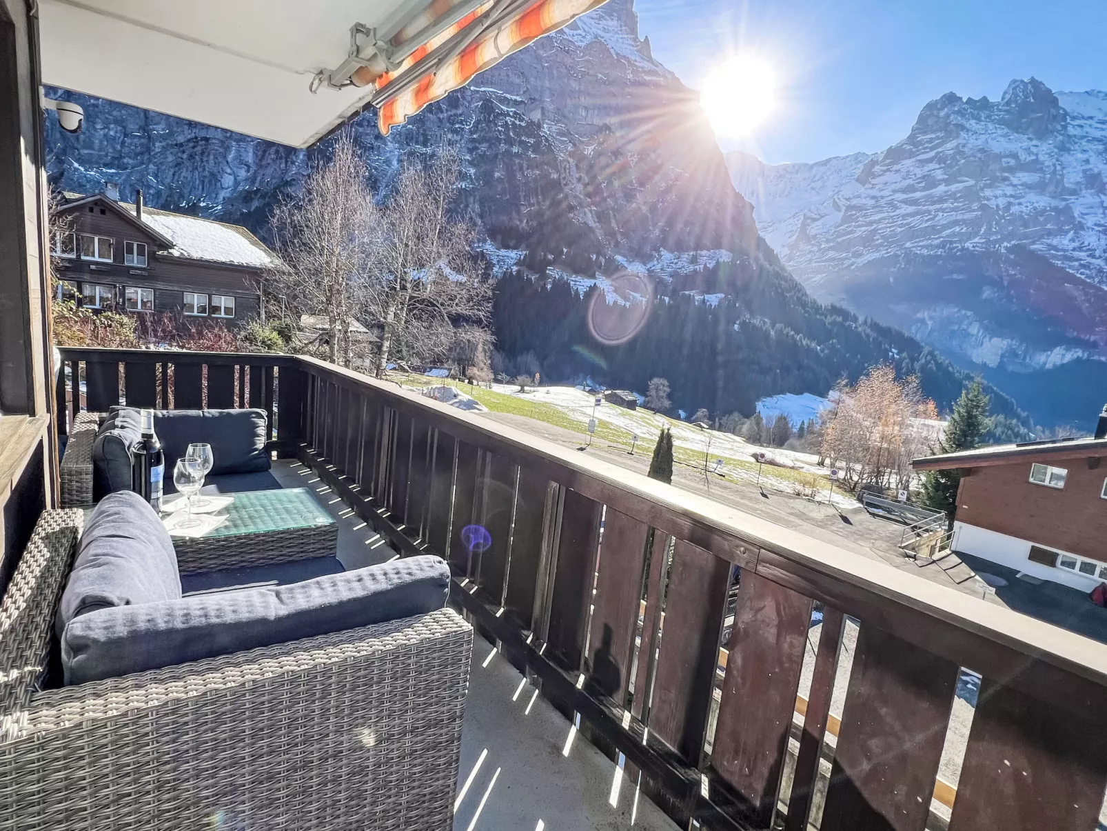 Chalet an der Egg-Draußen