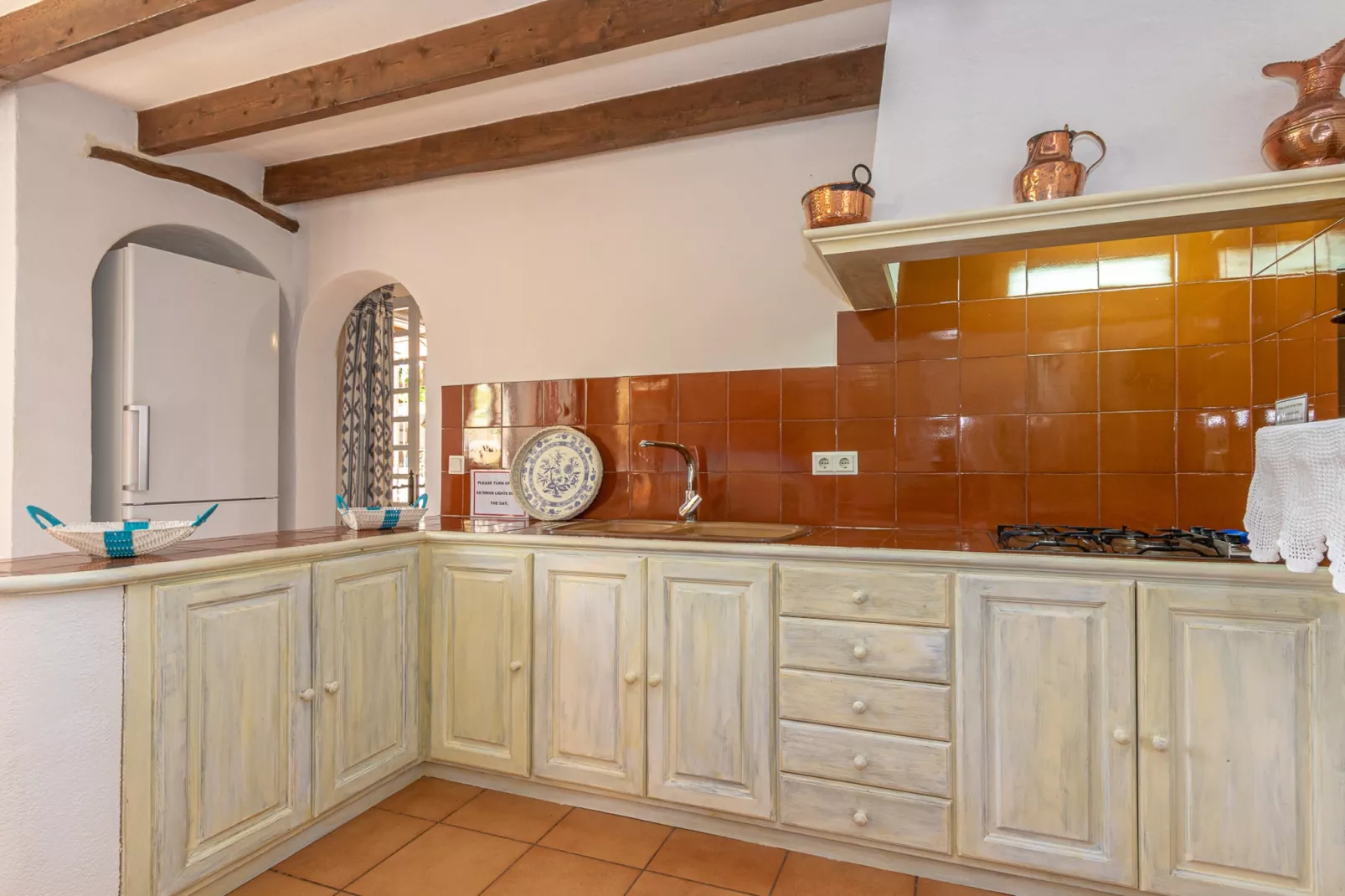 Ca na Pereta: Encanto Tradicional con Piscina Priv-Kitchen