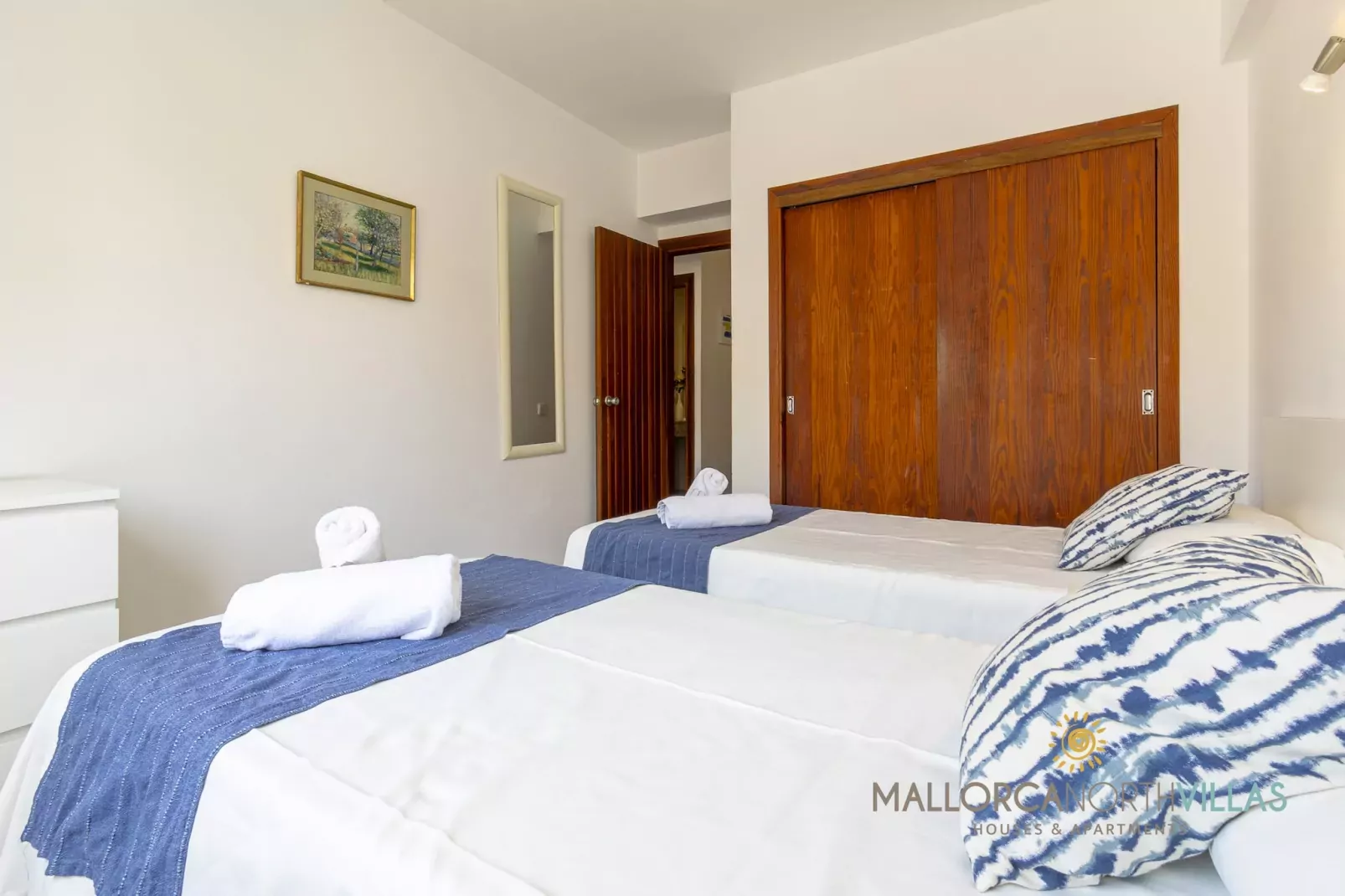 Apartamento Voramar II: Primera Línea en Pine Walk-Schlafzimmer