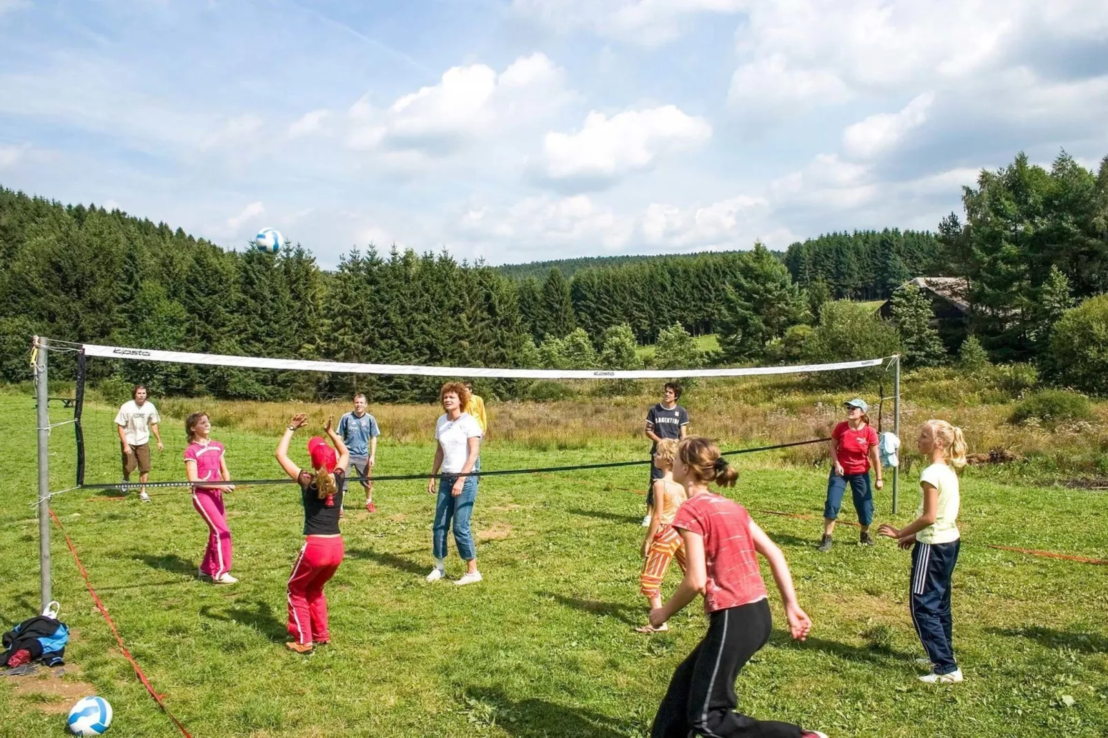 Ranger Lodge-Gebiete Sommer 1 km
