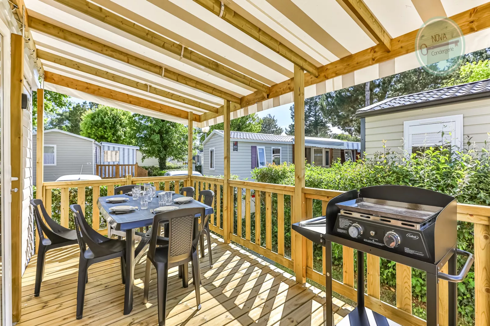 Le Bois Masson 130 by Nova-Terrace balcony