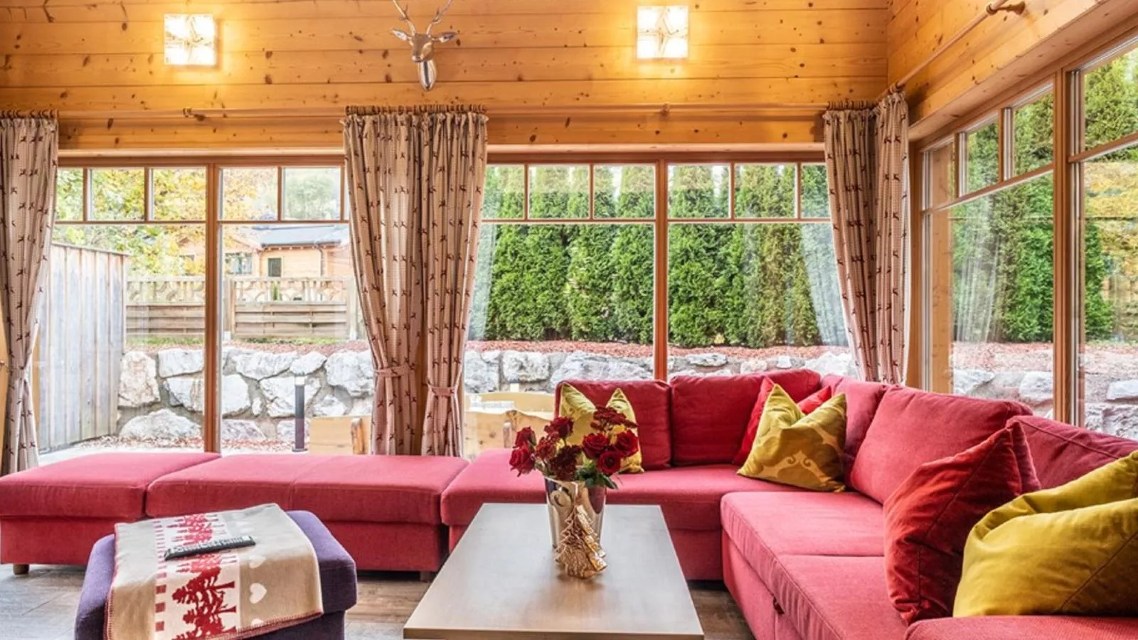 Luxury Lodge Kaprun XL-Living room