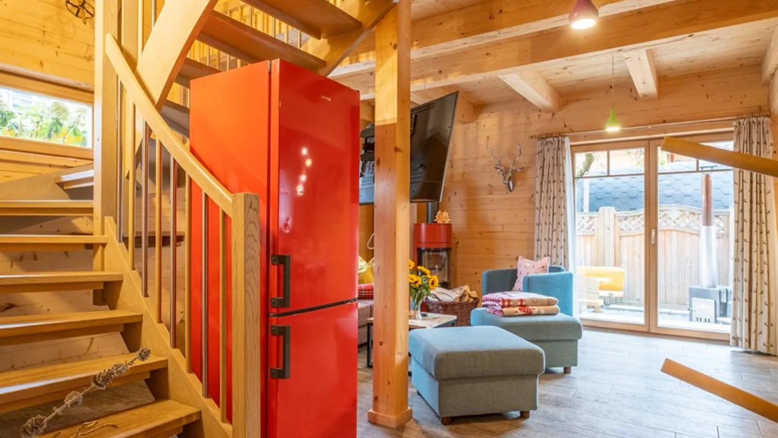 Luxury Lodge Kaprun XL-Living room