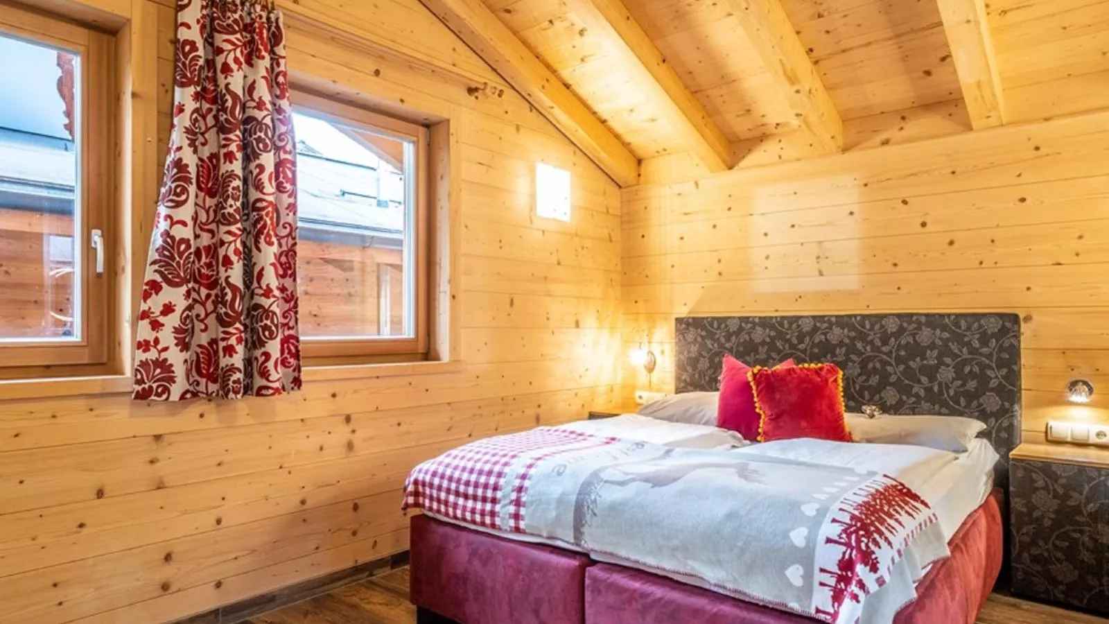 Luxury Lodge Kaprun XL-Bedroom