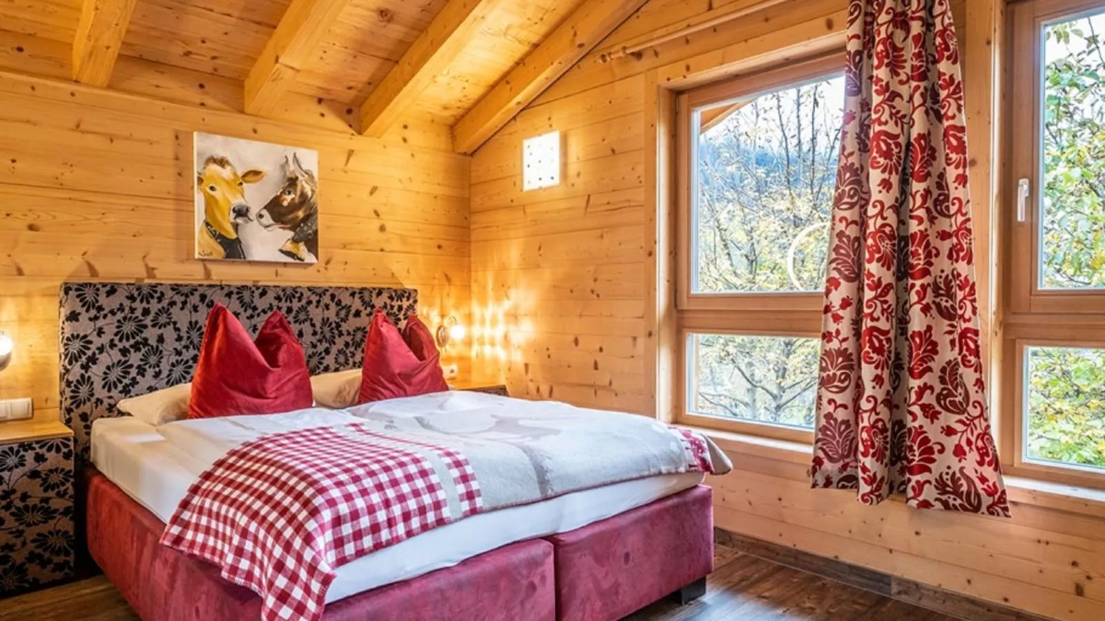 Luxury Lodge Kaprun XL-Bedroom