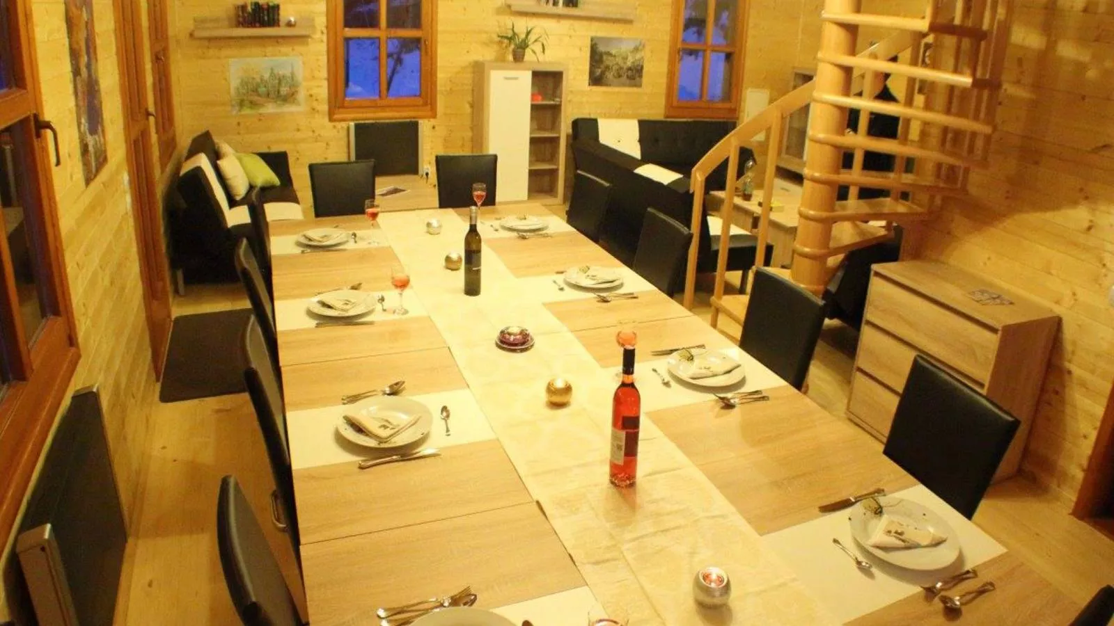 Sternenchalet-Esszimmer