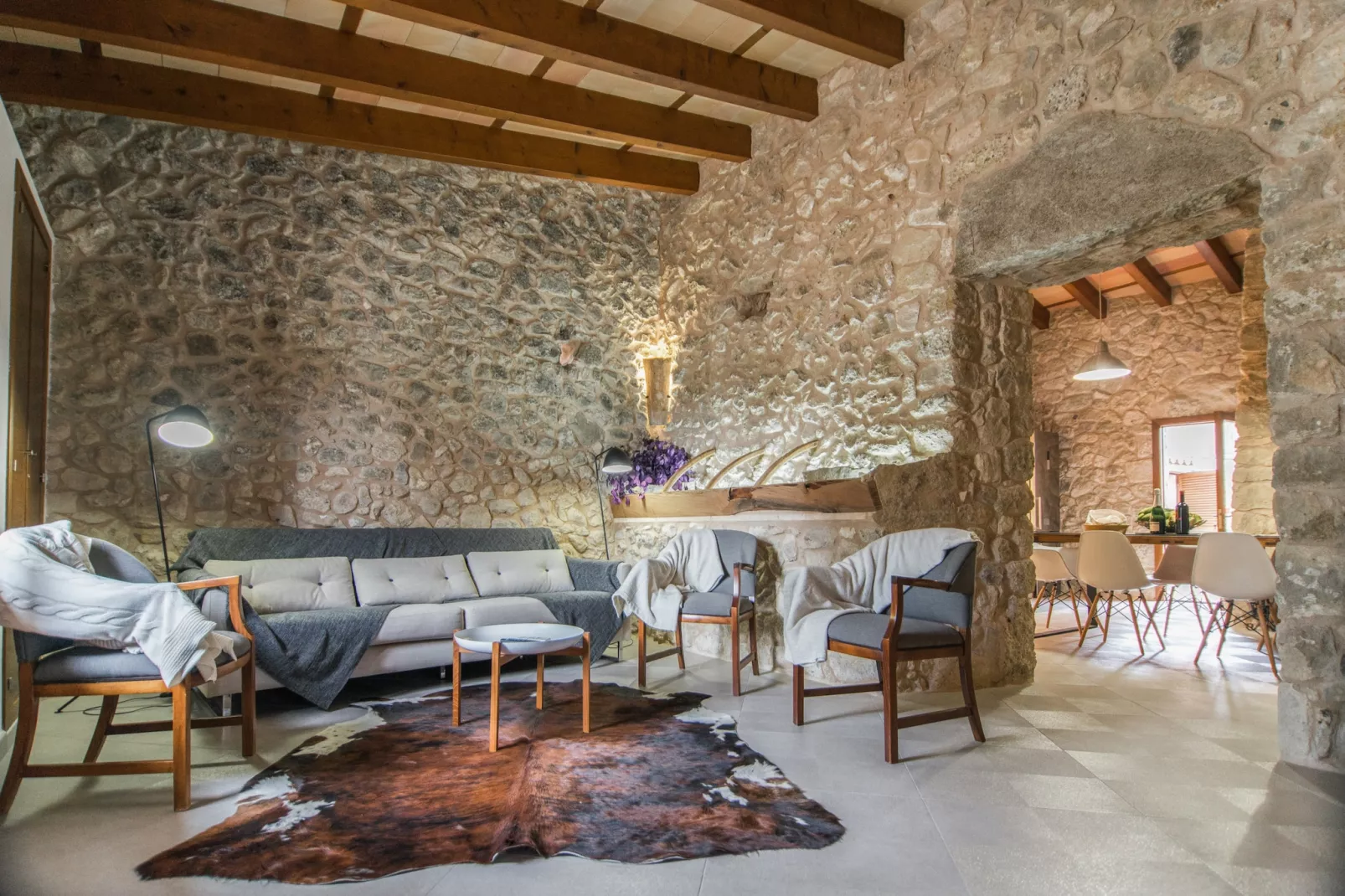 Es Turo Daviu, Finca 5StarsHome Mallorca-Living room