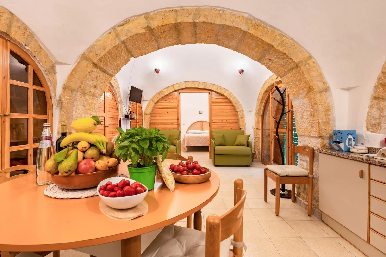 Trulli Fogge di Sauro-Wohnzimmer