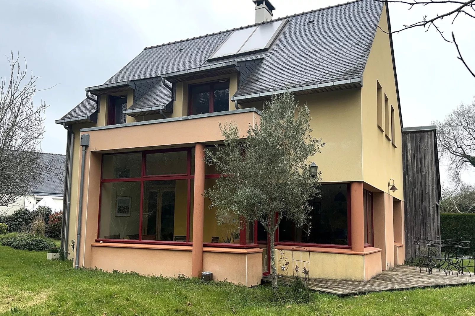 Maison de vacances avec jardin Surzur-Extérieur hiver