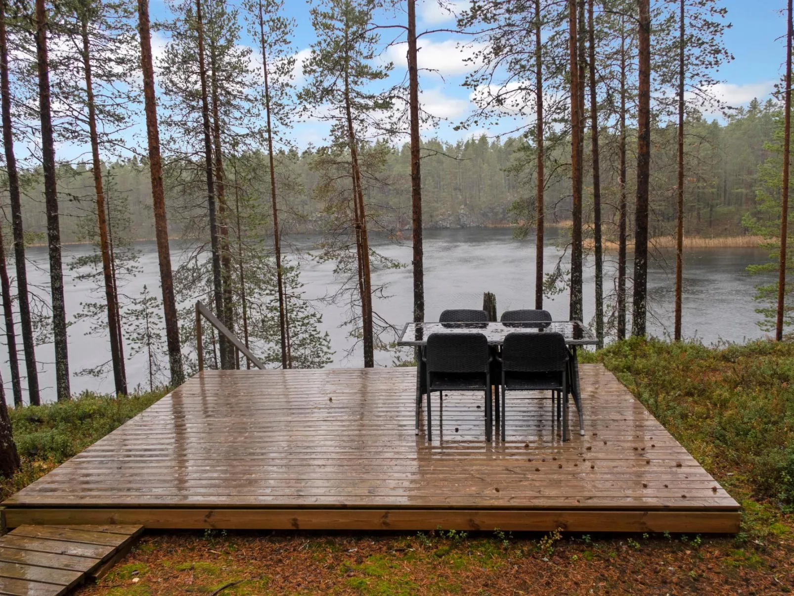 Hakojärven kelomajat 2-Drinnen