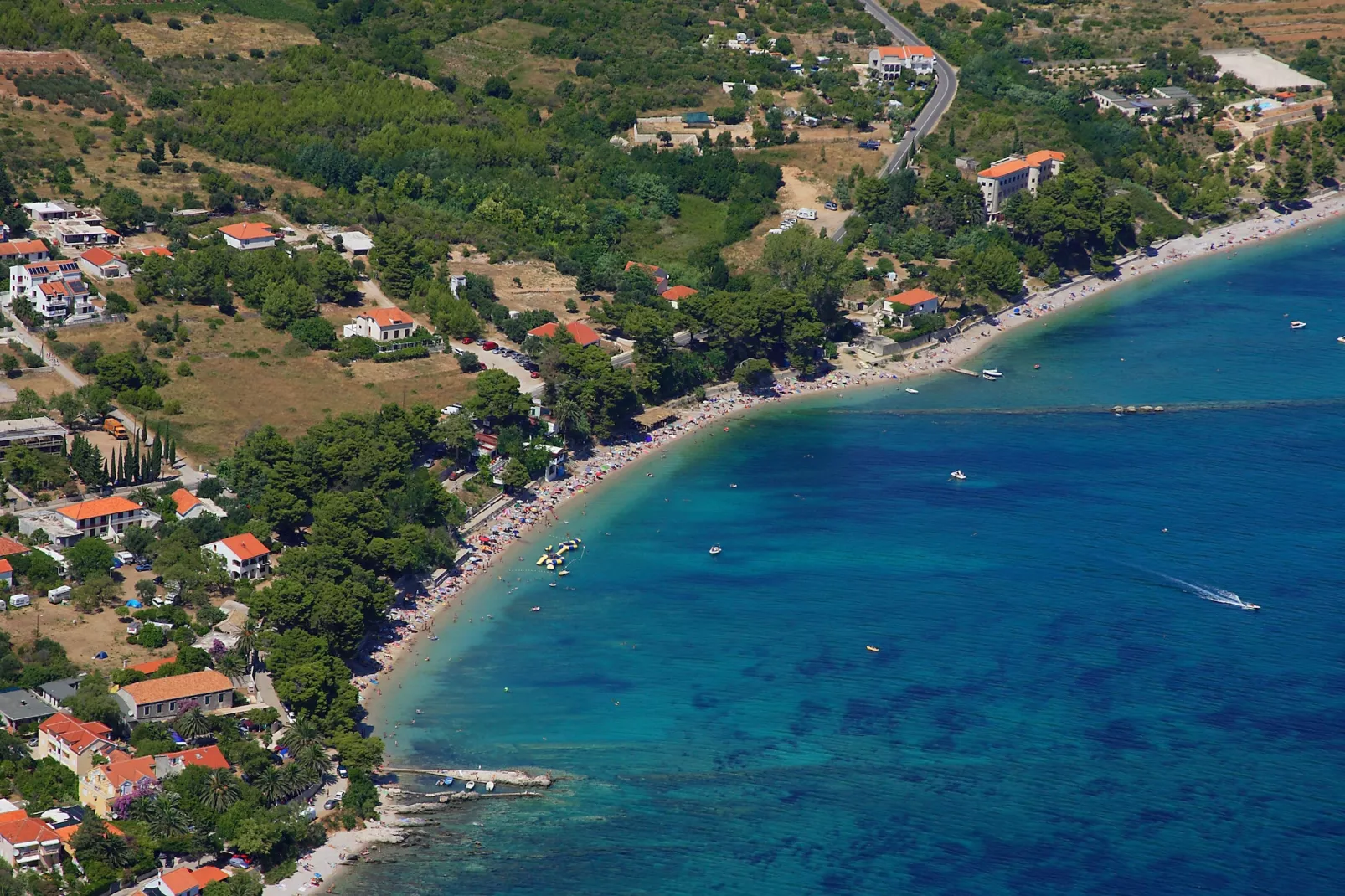Apartments Marković Orebić- One Bedroom Apartment with Terrace and Sea View (A3)-View